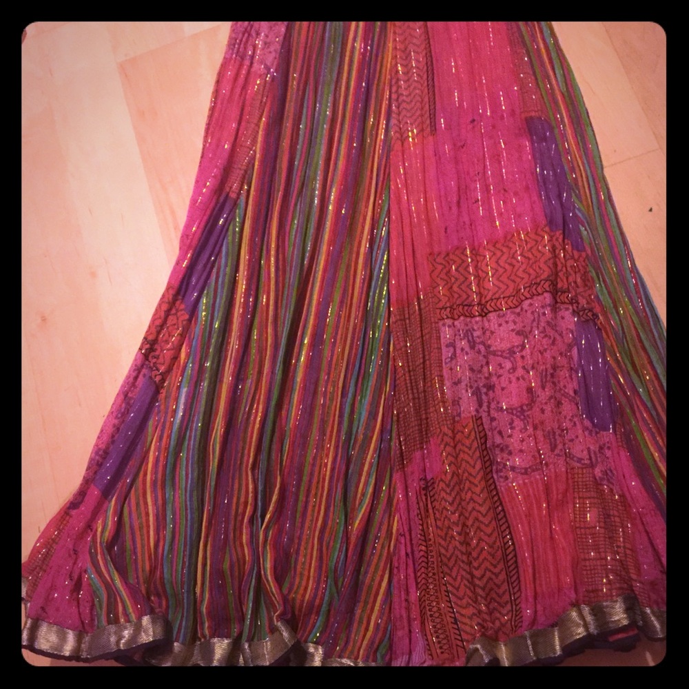 Multi-stripe skirt